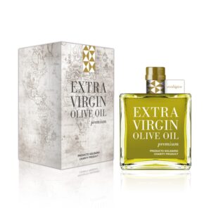 Gama Glamour 200 ml y estuche. Aceite de Oliva Virgen Extra Premium. Variedad Ecológico