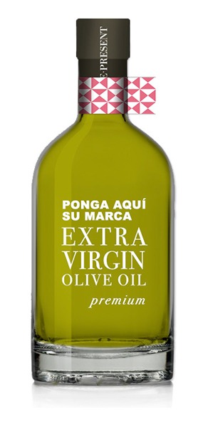 Gama AOVES del mundo con etiqueta transparente personalizada